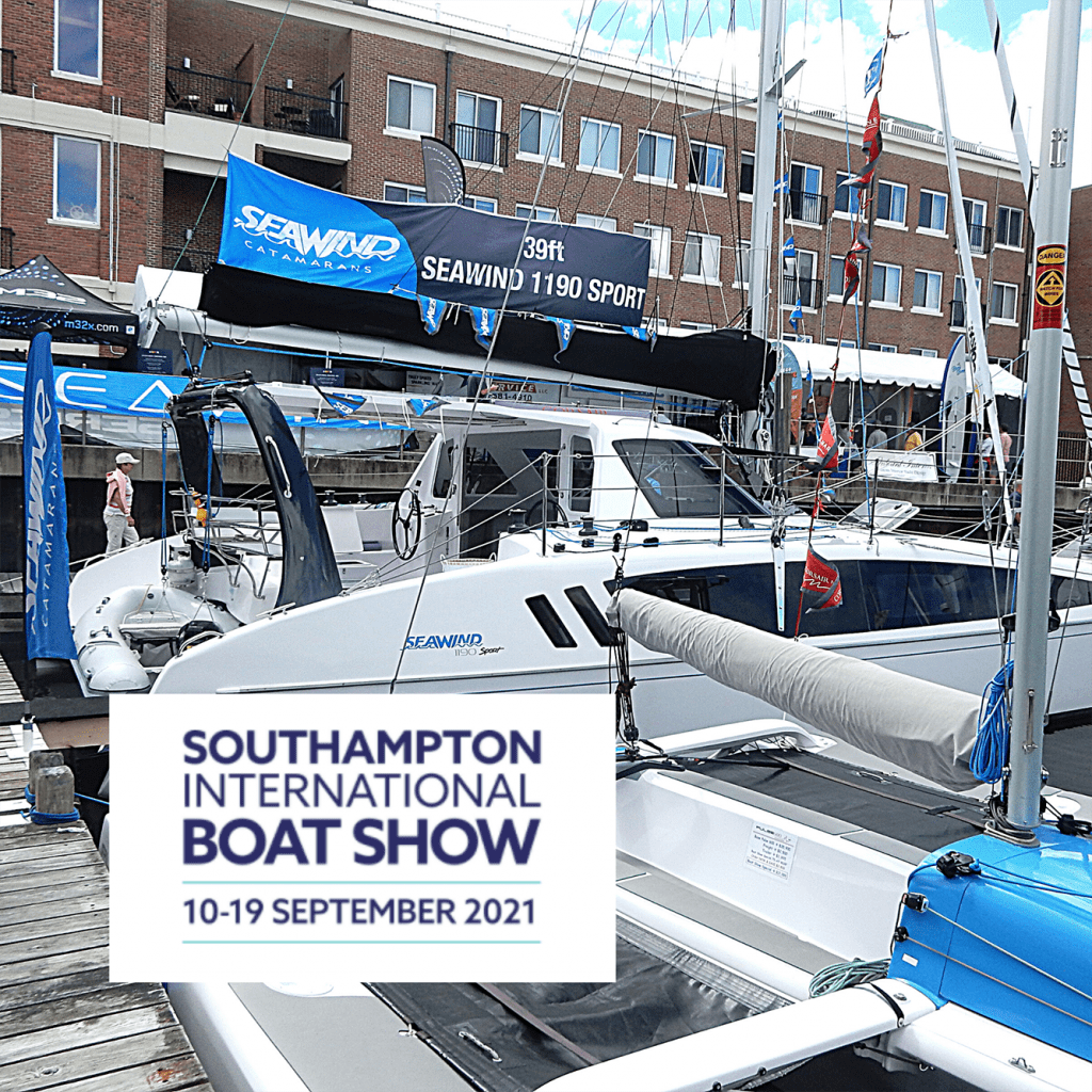 Seawind Catamarans will present at the Southampton Boat Show 2021