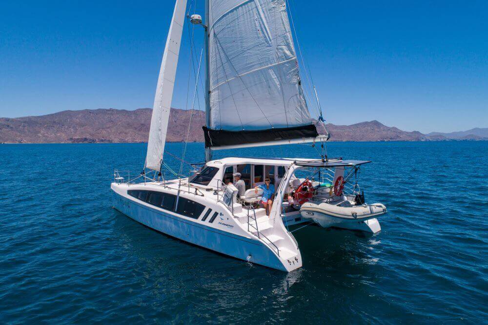 sea cruising catamaran