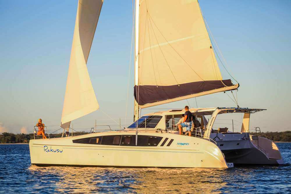 the cruising catamaran