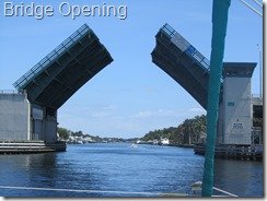 017 Bridge opening on ICW, heading north